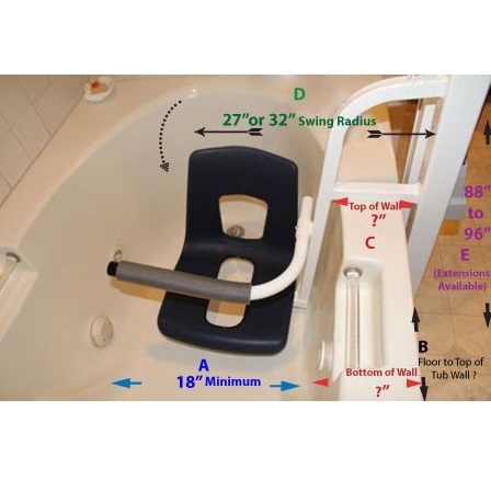Safe Bathtub Pro Bath Chair Lift - Safe Bathtub Bath Lifts
