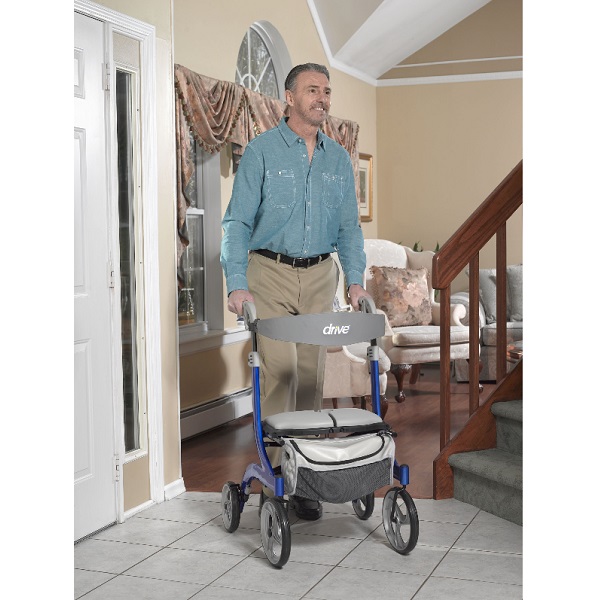 Drive Medical Nitro DLX Luxury Rolling Walkers Drive Medical Luxury