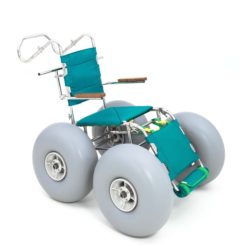Landeez all terrain beach wheelchair hire, handicap accessible vans st