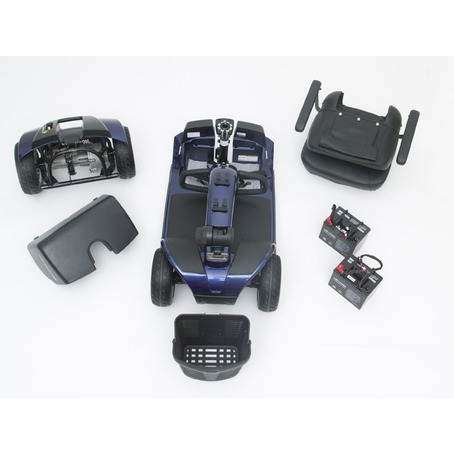 Pride Victory 10 4-Wheel - Pride Heavy Duty/High Weight Capacity Scooters