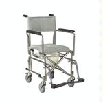 Drive Medical Stainless Steel Rehab Shower Commode Chair Rehab Shower Commode Chair