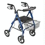 Drive Medical D-Lite Rolling Walkers W/Handbrakes