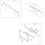 Invacare Desk Length Arm Pad W/Screws Each Invacare Parts