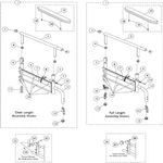 Invacare Hardware Kit, Arm Flip Back Invacare Parts