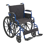 Drive Medical Blue Streak Standard Wheelchair