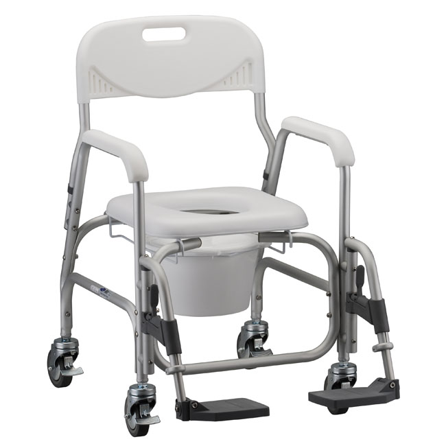 Nova Deluxe Shower Chair and Commode Nova Rehab Shower Commode Chairs
