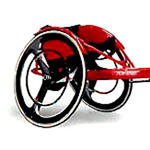 Specialized 700C Carbon Fiber Tri-Spoke Wheel
