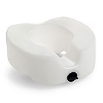 Invacare Clamp-On Raised Toilet Seat W/Out Arms 