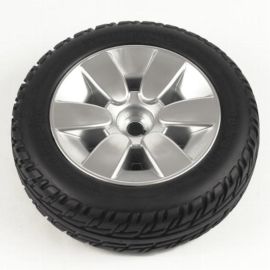 Pride 10" Black FlatFree Drive Wheel Assembly for Jazzy Select Pride