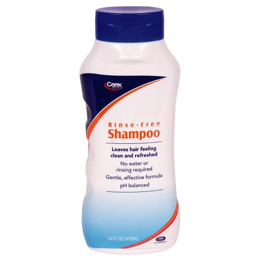 Carex RinseFree Shampoo 16oz Carex Bathing Aids