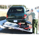 Tilt-A-Rack Mobility 500ARV Wheelchair and Scooter Outside Manual Scooter Lift