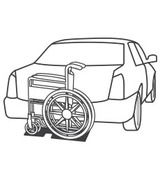 Transporting Manual Wheelchairs