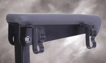 Wheelchair armrest with replacement parts