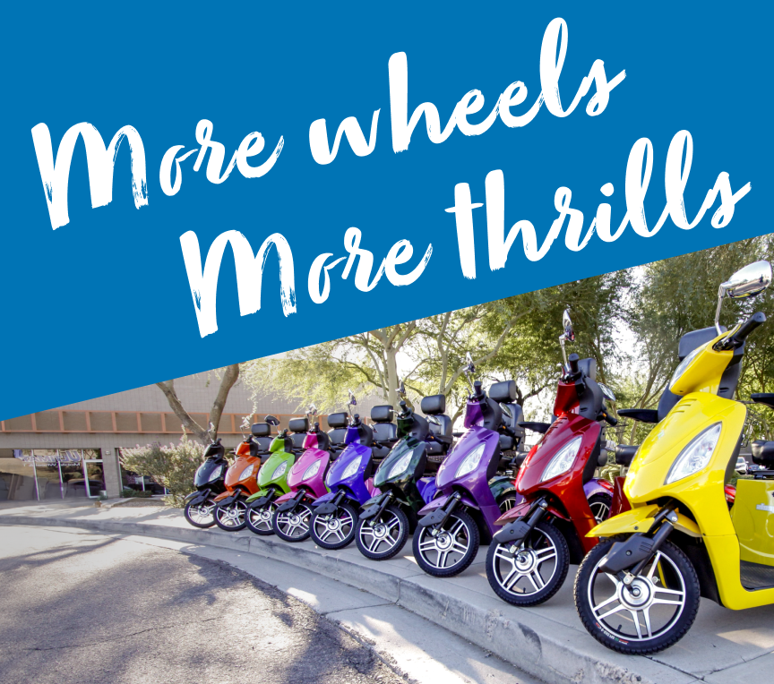 More wheels More thrills