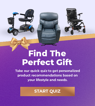 Find your perfect mobility match. Take a quick quiz for personalized product recommendations