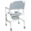 Aluminum Shower Chair and Commode with Casters Aluminum Shower Chair and Commode with Casters