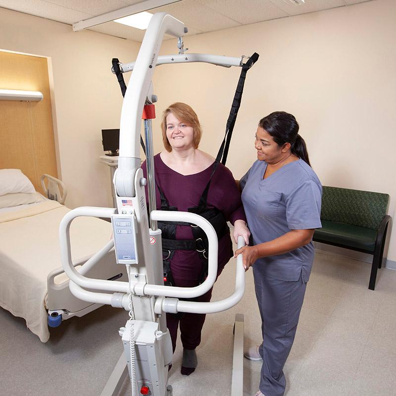 Handicare FGA700 Bariatric Floor Lift Handicare Heavy Duty/High