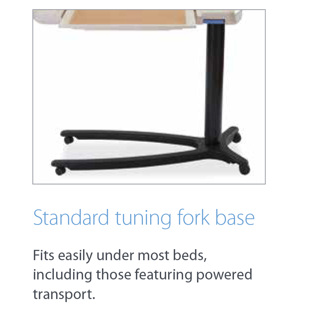 Hillrom Art of Care Overbed Table 636 with Extension Hillrom Overbed Tables