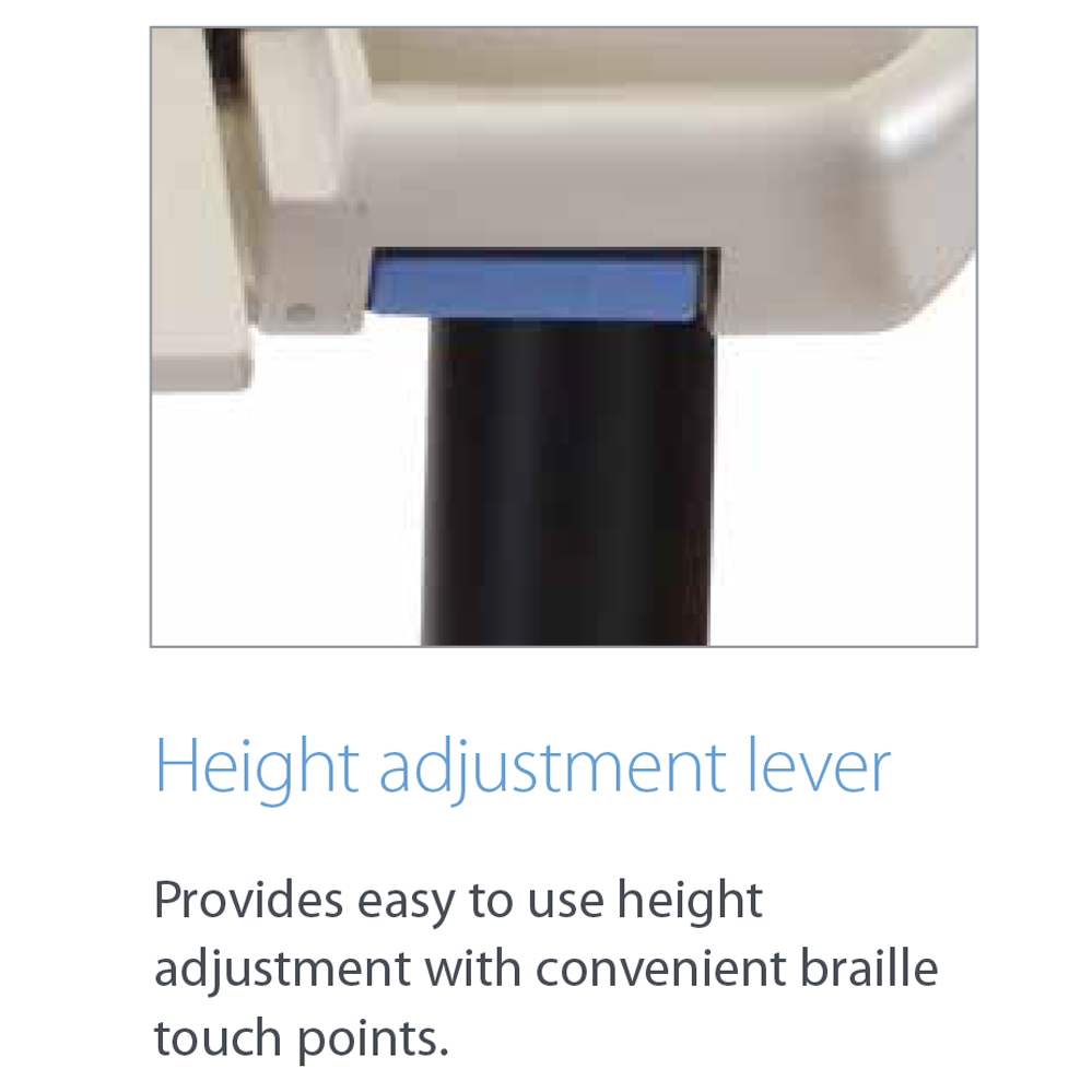 Hillrom Art of Care Overbed Table 636 with Extension Hillrom Overbed Tables