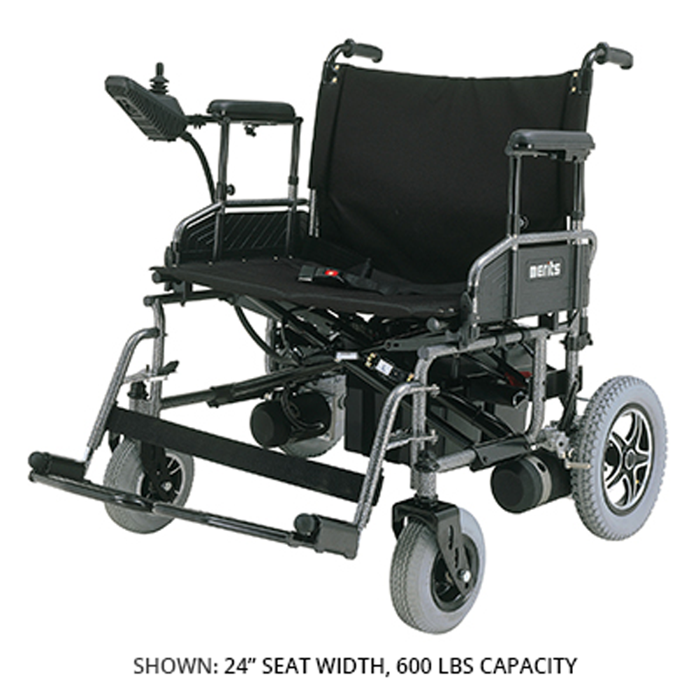 Merits Health TravelEase Folding Power Chair Merits Health Travel