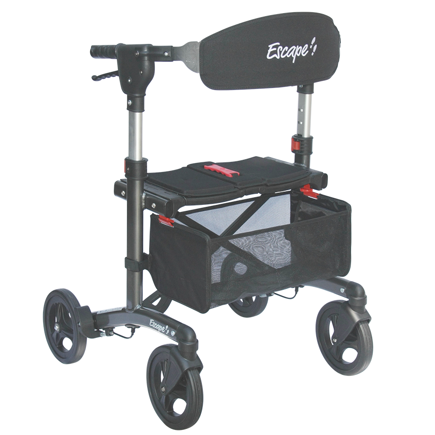 Escape Escape Rollator Escape Rolling Walkers W/Handbrakes