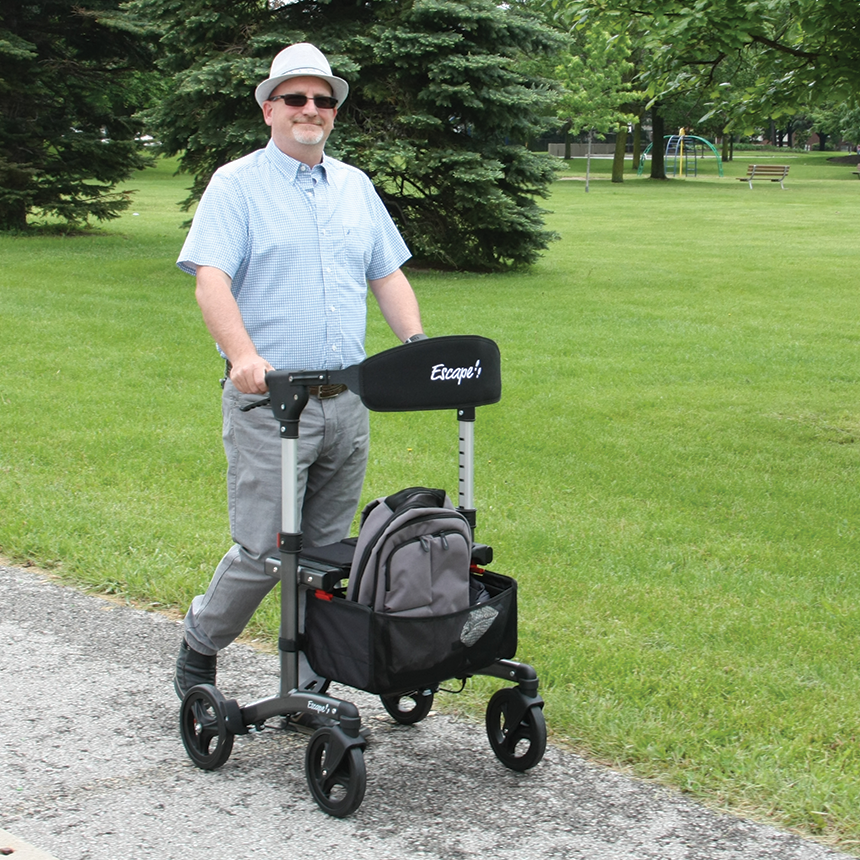 Escape Escape Rollator Escape Rolling Walkers W/Handbrakes
