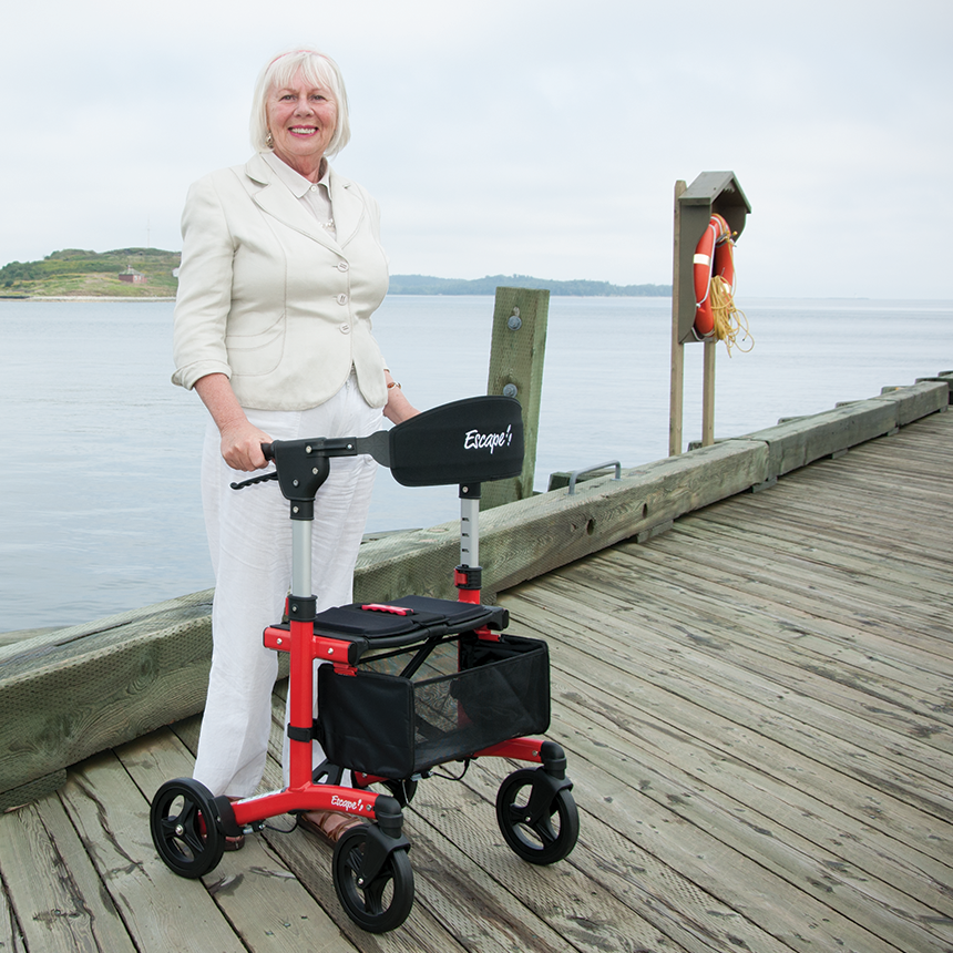 Escape Escape Rollator Escape Rolling Walkers W/Handbrakes