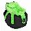 P Pod Seahorse Green P Pod Seahorse Green