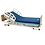 Joerns EasyCare Bed Frame- Shown with Upgrades: Roll at Any Height, Traditional Headboard Style and1/2 Length SoftCare Assist Rails