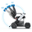 Backrest angle can be seat at 90°, 95°,  or 100°