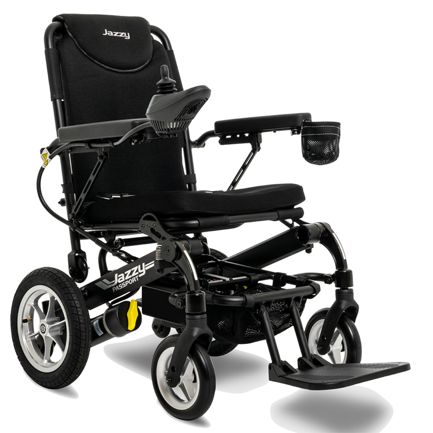 Pride Jazzy Passport Travel Power Wheelchair SpinLife