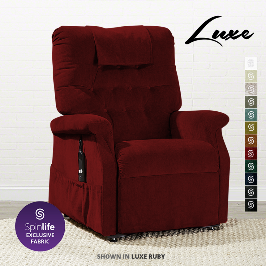 PR458 3 Position Lift Chair in SpinLife Exclusive Luxe