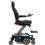 Jazzy Air 2 elevating power wheelchair by Pride Mobility right side view Jazzy Air 2 elevating power wheelchair by Pride Mobility right side view