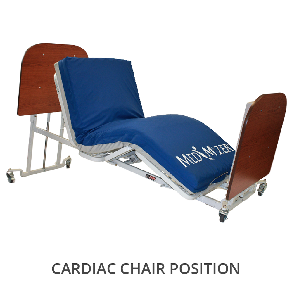 MedMizer AllCare Floor Level Low Bed MedMizer Deluxe Homecare Beds