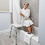 Splash Defense™ Transfer Bench with Curtain Guard Protection by Drive Medical