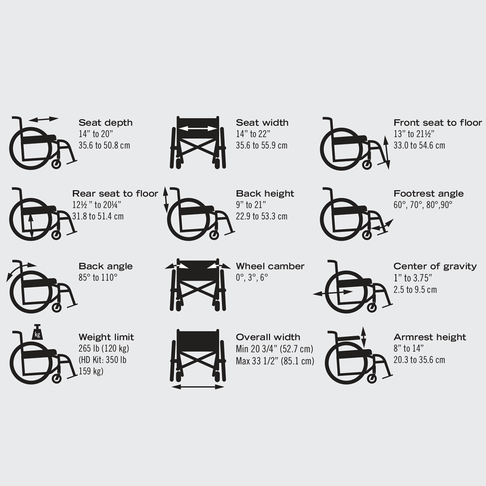Motion Composites Helio A7 Motion Composites Folding Wheelchairs