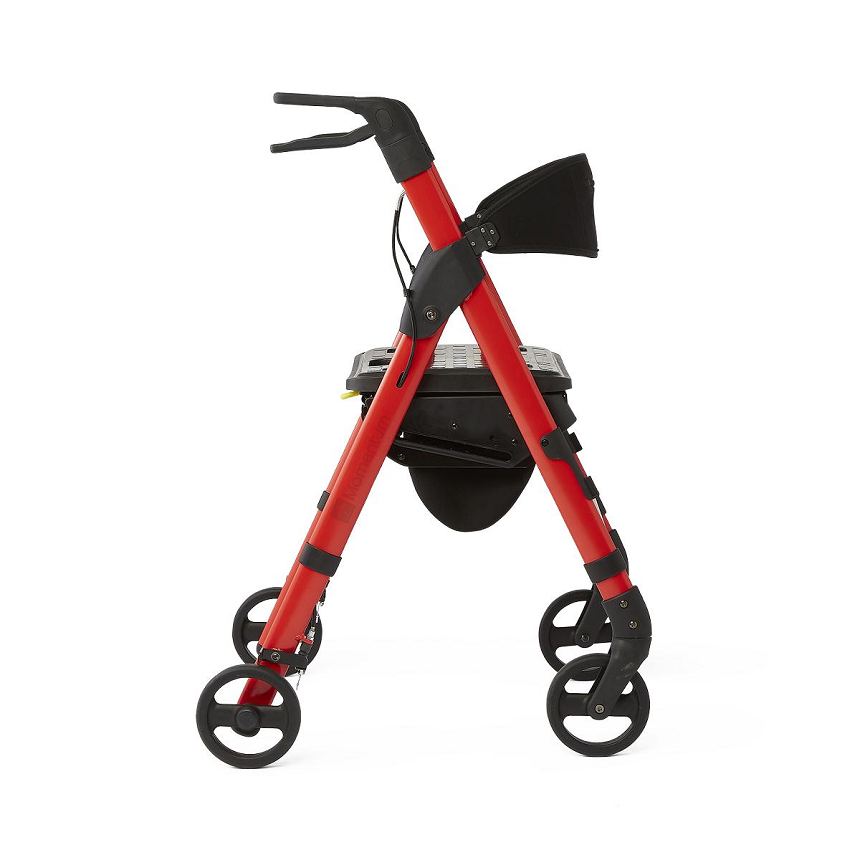 Medline Momentum Rollator Medline Rolling Walkers W/Handbrakes