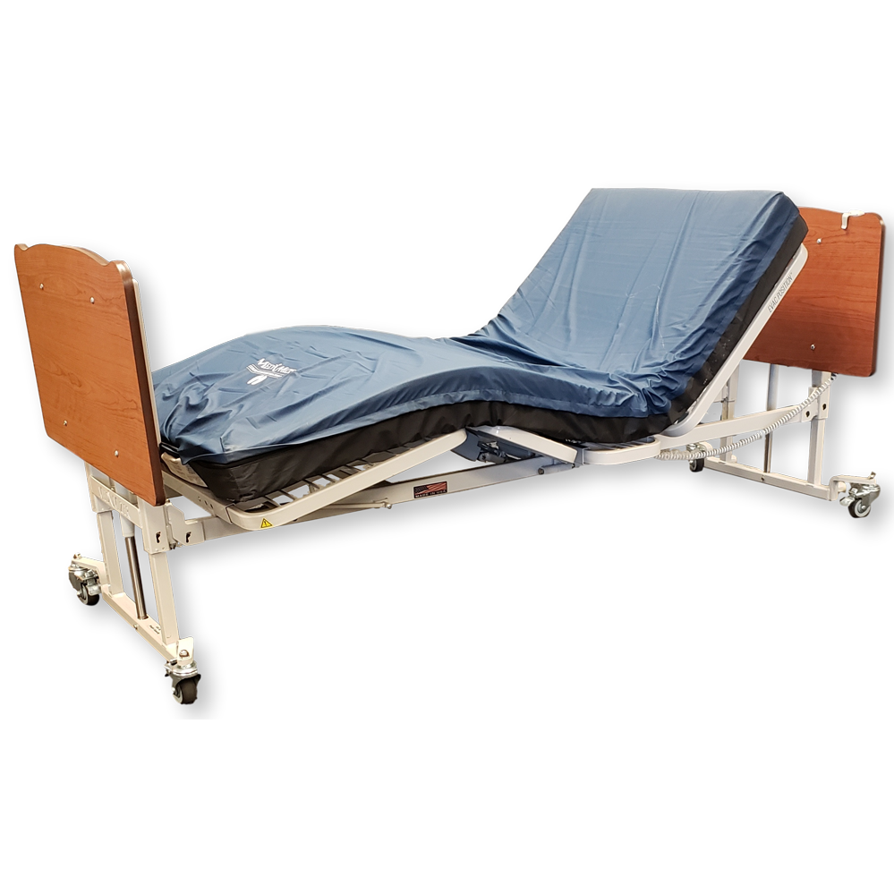 MedMizer AllCare C Floor Height Low Bed MedMizer Deluxe Homecare Beds