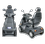 Front and Rear View Mobility Scooter. Front and Rear View Mobility Scooter.