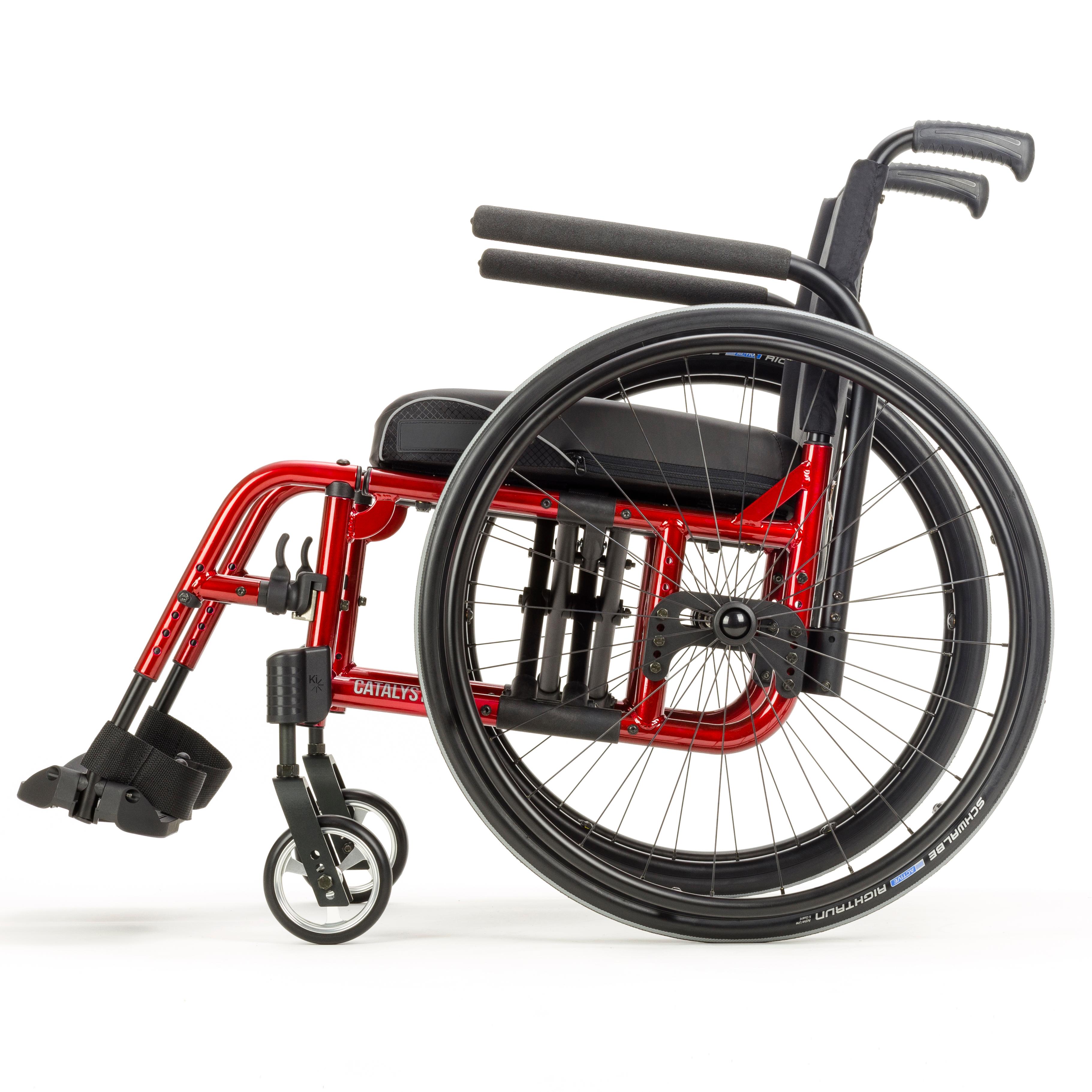 Ki Mobility Catalyst 5 Ultralightweight Folding Wheelchair SpinLife