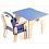 PAL in blue with table