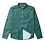 Flat view of Green with White Stripes