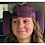 Showing optional headrest, foam abductor, and Ez-Up Cap in purple Showing optional headrest, foam abductor, and Ez-Up Cap in purple