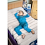 Boy shown laying with out cushions