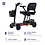 Buzzaround Carry On  HD Scooter showing all key features