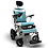 Majestic IQ-9000 Auto Recline with Silver Frame and upgraded quilted teal upholstery