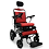Majestic IQ-9000 Auto Recline with Black Frame and upgraded quilted Red upholstery