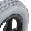 12.5" Gray Flat-Free Drive Wheel Assembly 12.5" Gray Flat-Free Drive Wheel Assembly