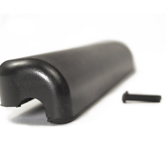 Invacare Kit, Arm Pad w/ Screws, Full Length, Urethane Waterfall, Black