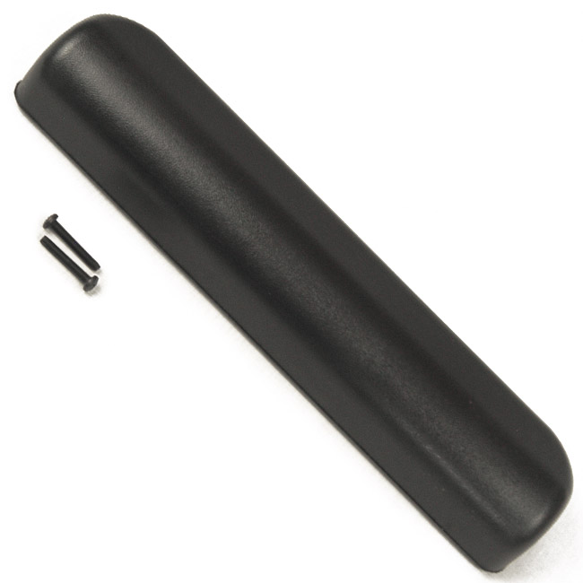 Invacare Kit, Arm Pad w/ Screws, Full Length, Urethane Waterfall, Black